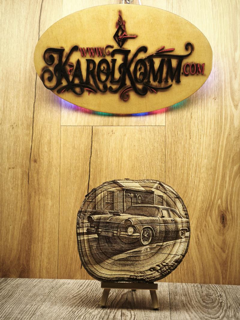 Plaster Drewna: Historia Wypalana w Sękach