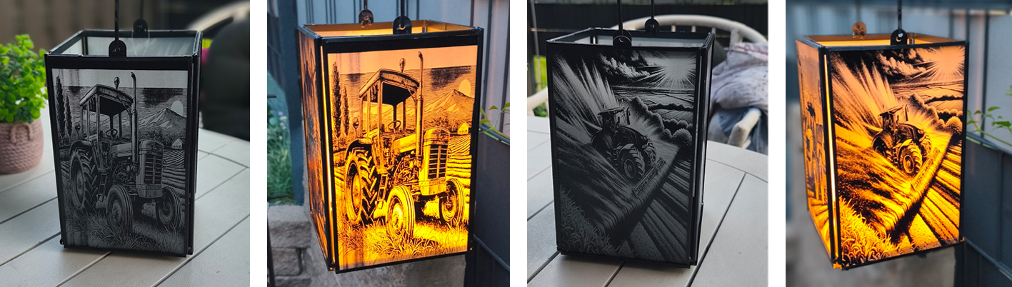 Abażury do lamp grawerowanie w kamieniu